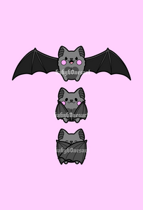 BRATTY BATS PRINT