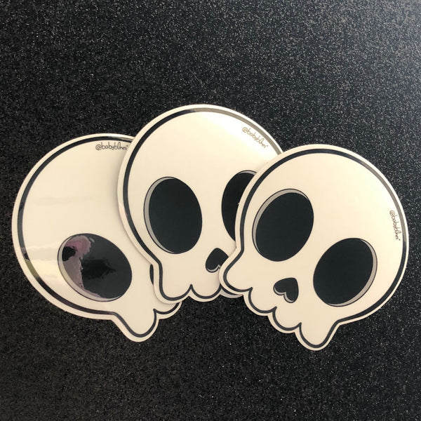 baby b0nes skull sticker