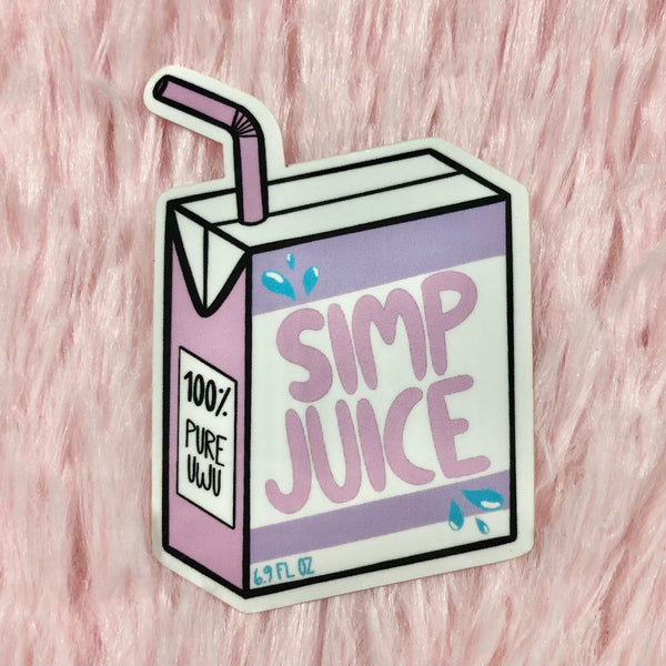 simp juice sticker