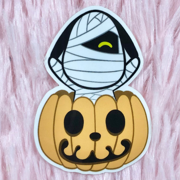 lucky pumpkin sticker